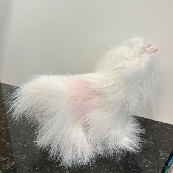 Ganz Webkinz Lil Kinz YORKIE 7" Plush DOG White Pink Stuffed Animal Toy No Code - Picture 4 of 10